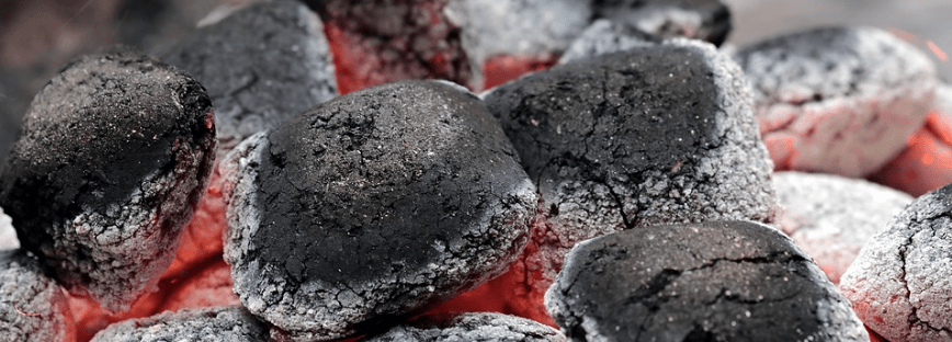Charcoal is one of the most used fuels for firing up a barbecue grill. 
