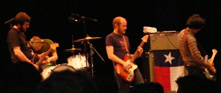 Explosions In The Sky performing at Central Park Summerstage in New York City